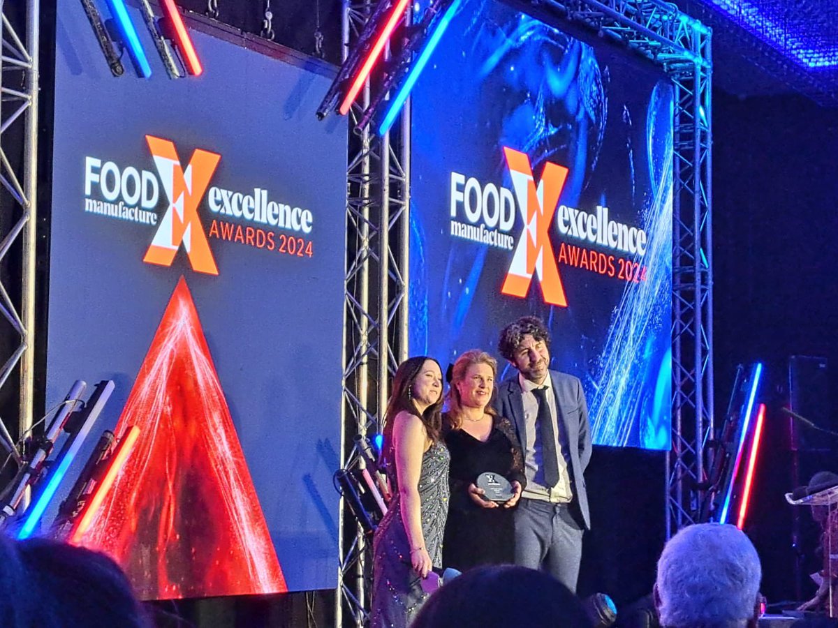 Big well done to our <a href="/DunbiaGroup/">Dunbia Group</a> team collecting the <a href="/FoodManufacture/">Food Manufacture</a> Food Integrity Award #foodmanawards #FoodSafety