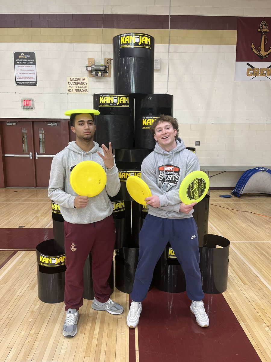 WHAT. A. GAME. 

Jacob “Mr Clutch” Jerome and James “Ice in His Veins” Davenport take home 1st place with their DOUBLE OVERTIME championship win!! Congrats to these phenomenal varsity athletes 🏀 🏈 🥍  They are great athletes, but even better men. Congrats!! 🎊🎈🎉 🏆