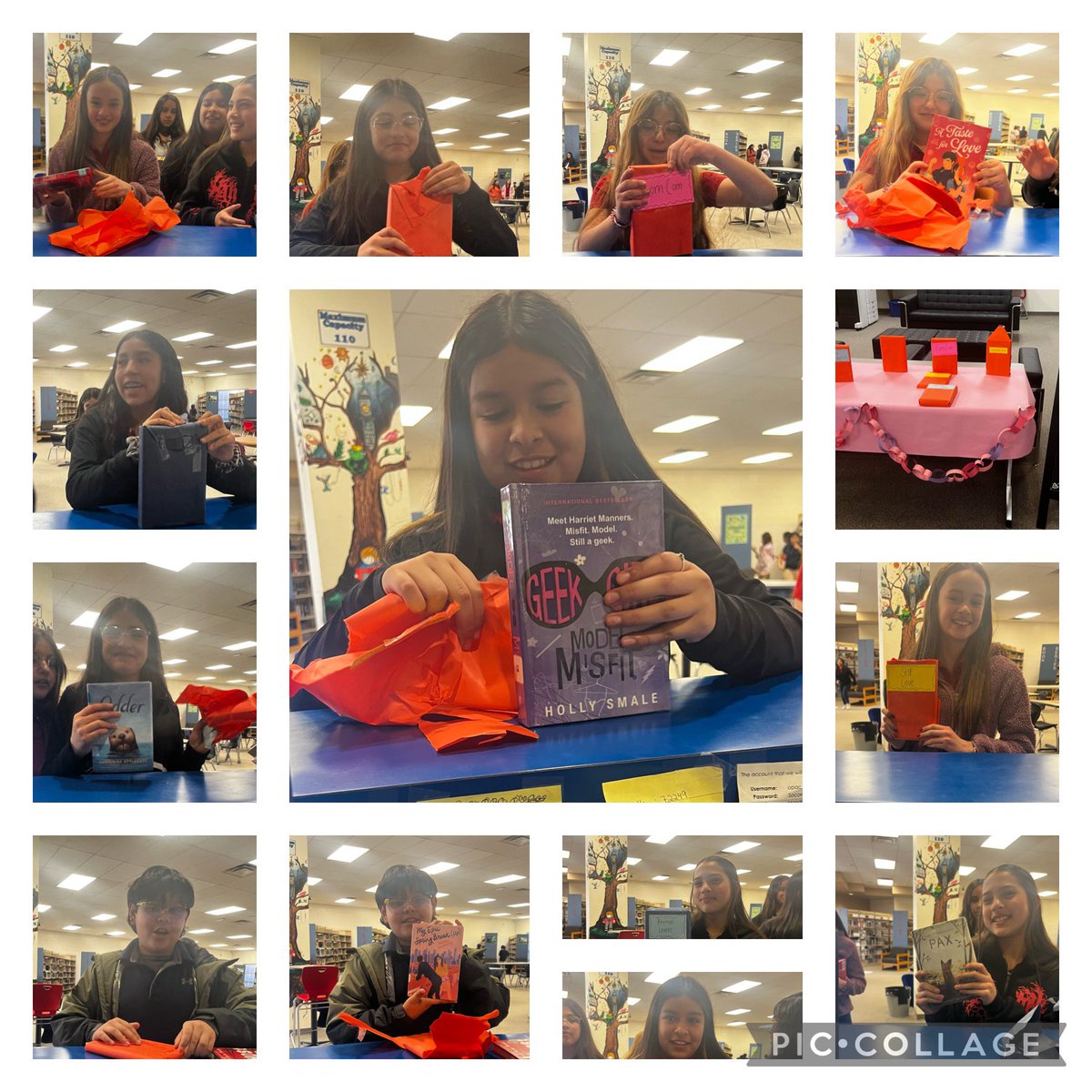 Yvette Aranda (@yaranda_lms) on Twitter photo And the Book Blind Dates continue! 💕 Ms. Garcia’s class had a blast, no book was left behind 📖📚 #sisd_libraries <a href="/Sparks_Interest/">Marcy Sparks</a> <a href="/RKingAragon_EMS/">Renee King-Aragon</a> <a href="/Ensor_MS/">Stephen Fernandez</a> #Reading And the Book Blind Dates continue! 💕 Ms. Garcia’s class had a blast, no book was left behind 📖📚 #sisd_libraries <a href="/Sparks_Interest/">Marcy Sparks</a> <a href="/RKingAragon_EMS/">Renee King-Aragon</a> <a href="/Ensor_MS/">Stephen Fernandez</a> #Reading