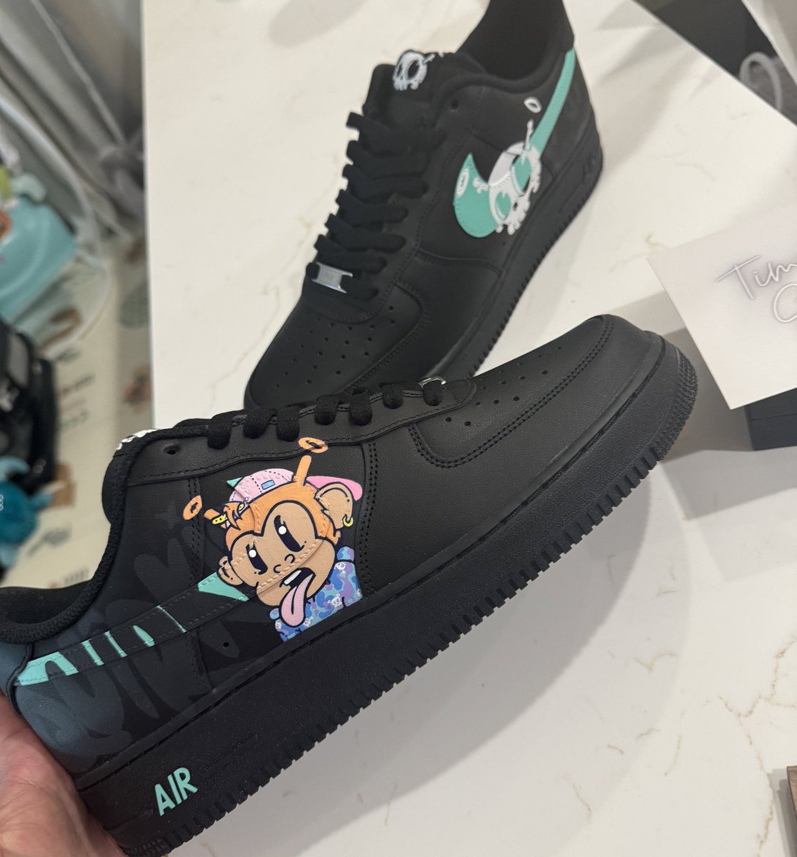 ‼️🔥  I AM BLOWN AWAY

A few months ago I contacted <a href="/freshestkicksOG/">FRESHESTKICKS.ETH 👟🦍</a> and said let’s do 3 pairs of shoes

- Quirkies 1/1 <a href="/quirkiesnft/">Quirkies</a> 

- <a href="/cryptopunksnfts/">CryptoPunks</a> w/ my Signature by <a href="/jackbutcher/">jack</a> 

- My tie-dye Ape <a href="/BoredApeYC/">Bored Ape Yacht Club 🍌</a> 

They fixed my punk shoes 3x as I changed Punks and in