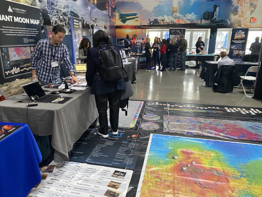 AldrinFamilyFdn's tweet photo. We are proud to partner with @PrivateDivision to integrate @KerbalSpaceP EDU into our #GiantMoonMap and #GiantMarsMap program.
Students can now use KSP EDU with our Giant Maps to build critical skills in #STEAM. https://t.co/ou9p520tWI https://t.co/N2cf2Oxqkc
