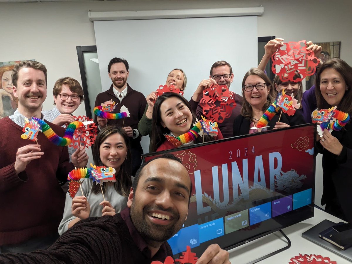 CleanGrowthFund's tweet photo. A huge thank you to our wonderful colleagues Melody, Shashank &amp; Gemma who threw a delightful Lunar New Year's celebration for our whole team to enjoy.

#YearOfTheDragon 🐉 #LunarNewYear https://t.co/JvdQGNCUla