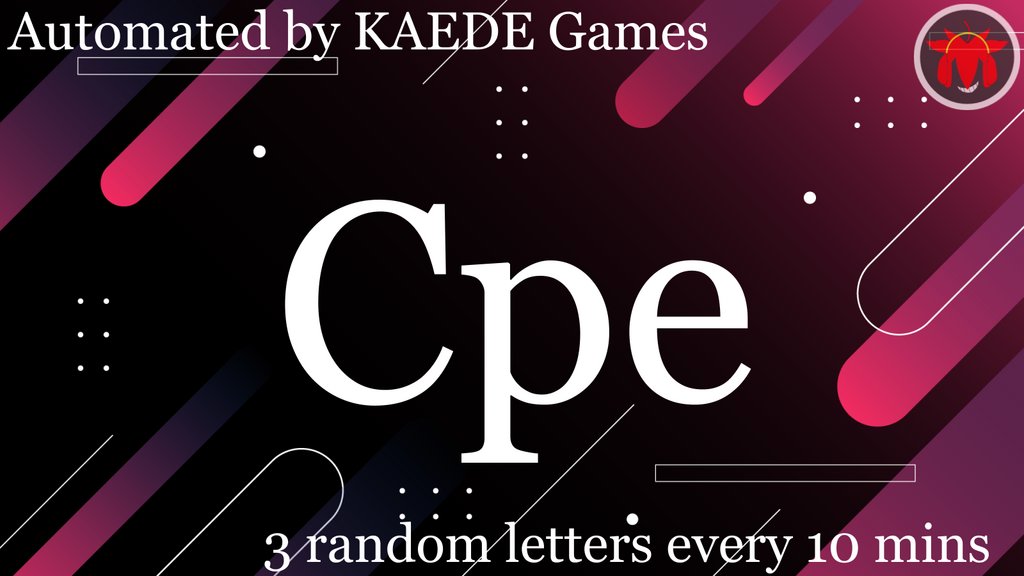 3letter_'s tweet image. Cpe