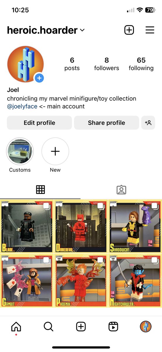 If you’re into Lego and Superheroes I started an instagram account to catalog my collection of customs 👀