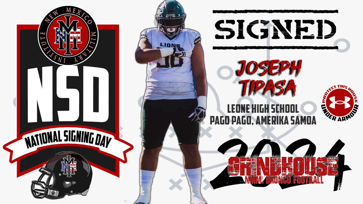 nmmibroncos's tweet photo. Welcome @joesky684 to the Family! Cant wait to watch you dominate!!

Amerika Samoa ➡️ New Mexico https://t.co/U8GNElmeoW