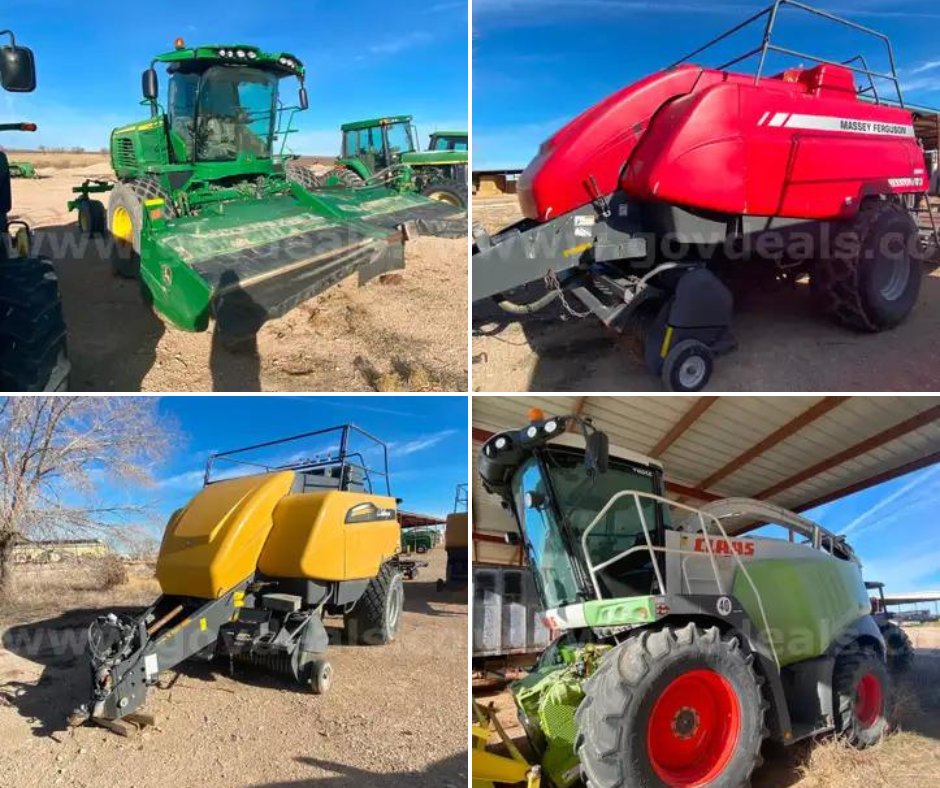 GovDeals's tweet photo. Discover True Agriculture! 🌾🚜For more information and pictures click below! 🌱 

Ends: 2/16
Location: Dell City, Texas

See them here! 👉https://t.co/ipPQBi51r7 https://t.co/fP2eYVygiy