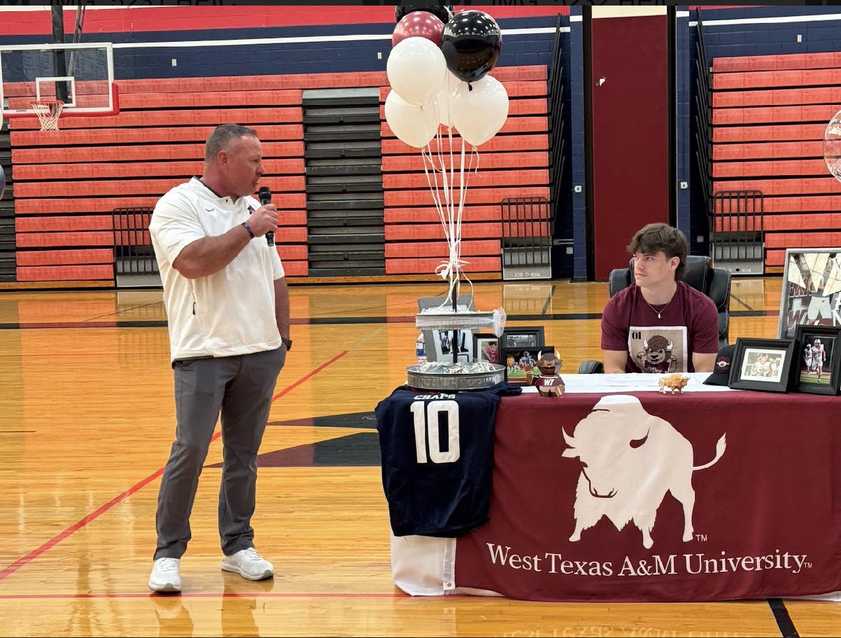 Signed. @WTAMUFootball