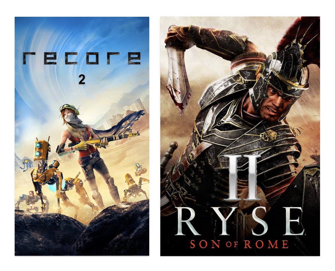 SnapBlastPLAY's tweet photo. Which Xbox sequel would you choose? 

🟢 Recore 2
🟢 Ryse 2 https://t.co/8RiOrkzISn