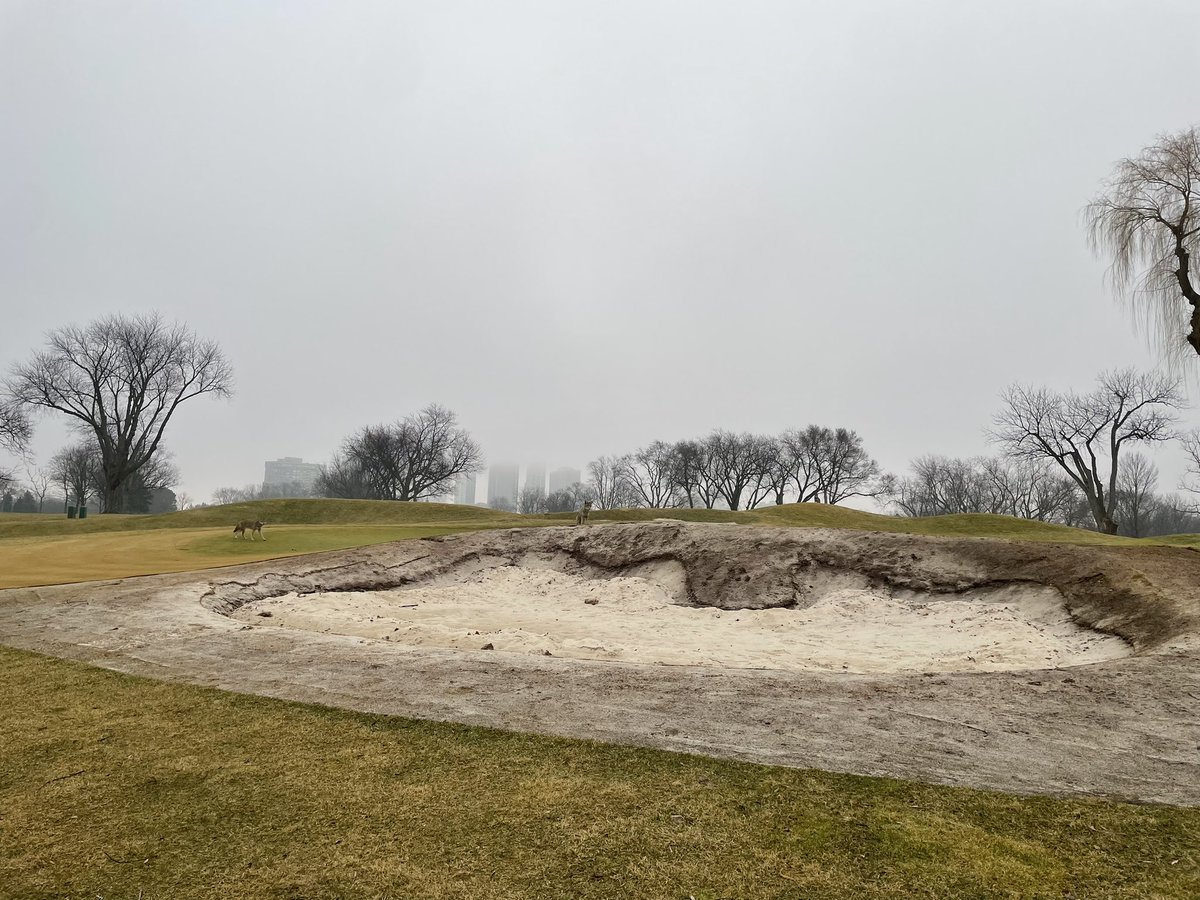 timster2x's tweet photo. Welcome back to another season.   Weather at WM looks worse than here!   What hole at IGC and how many of the 6 coyotes following me can you spot?
#theISpy https://t.co/XqAukj2hrm
