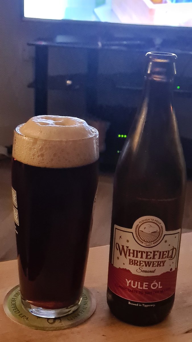 Next up is @WhitefieldBrew Yule Ól #ThirstyThursday #CountdownToChristmas #321 😏🍻