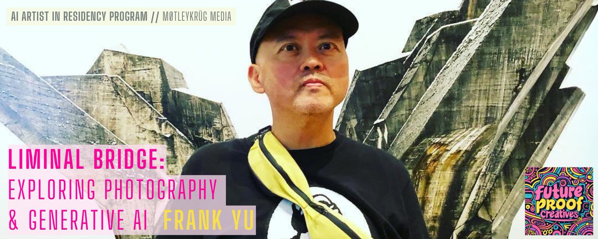 Dive into the Future Proof Creatives AI Art Residency Program every Thursday in February for a series of enlightening discussions with Frank Yu  discord.gg/9jrRHG7nFm
