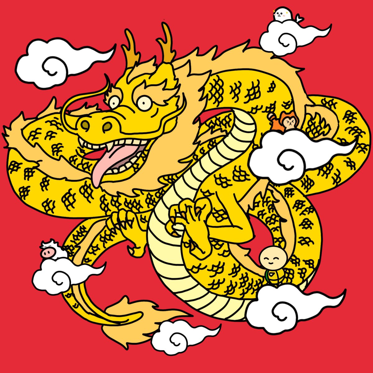 ComicsTortor's tweet photo. Happy Lunar New Year 2024!!!

#tortorcomics #cny2024 #lunarnewyear https://t.co/B0PjB2VARk