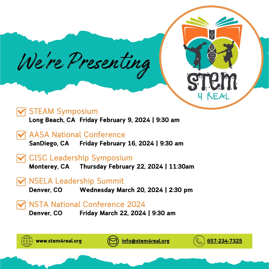 Join us as we ignite dendrites, create connections, and extend growth in the dynamic landscape of STEM education!