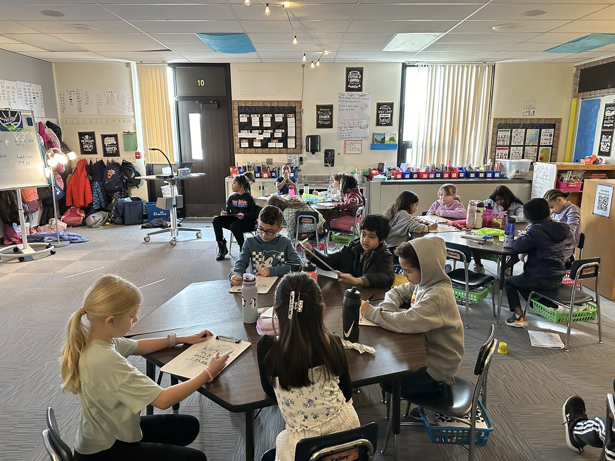 NickFisette's tweet photo. Today, we played a math basketball review game to prepare for our upcoming test. It was great to hear the math talk and collaboration among the room! #TroyUnion #CULTURE https://t.co/R5Tws79njf