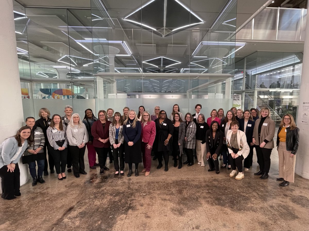 Today, we kicked off the Women in Economic Development: Leadership Initiative with the powerful session "Carving Out A Seat At The Table: A Conversation on Inclusivity." 
Thank you to <a href="/SBeNDElk_Region/">South Bend - Elkhart Regional Partnership</a> for the great space!
