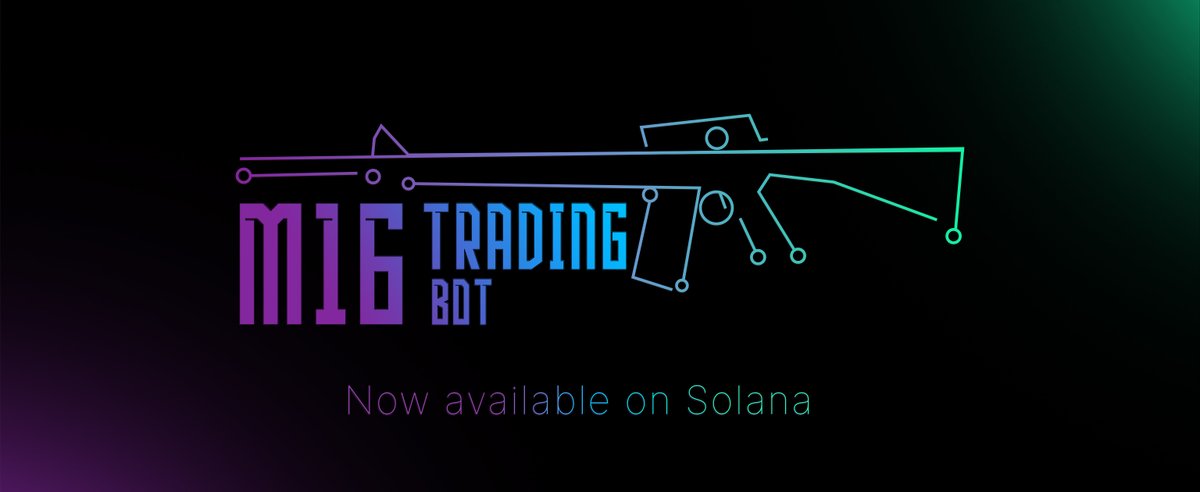You spoke, we listened. Blackwater Labs is proud to announce that our M16 SwapBot is now fully functional on Solana!

➡️ @M16SOL_bot

As we become increasingly familiar with Solana, you can expect more cross-chain compatibility in the very near future!

$BWL