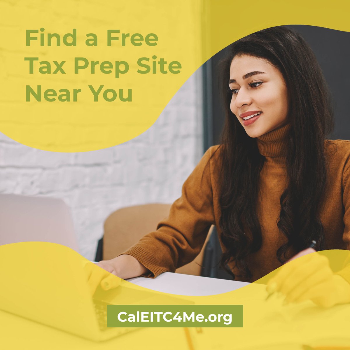 Claiming your credits can be as easy as getting free help from VITA tax preparation sites near you! Call on these friendly experts this year to file your taxes! #CalEITC
Find a site near you at:
caleitc4me.org/fileyourtaxes/