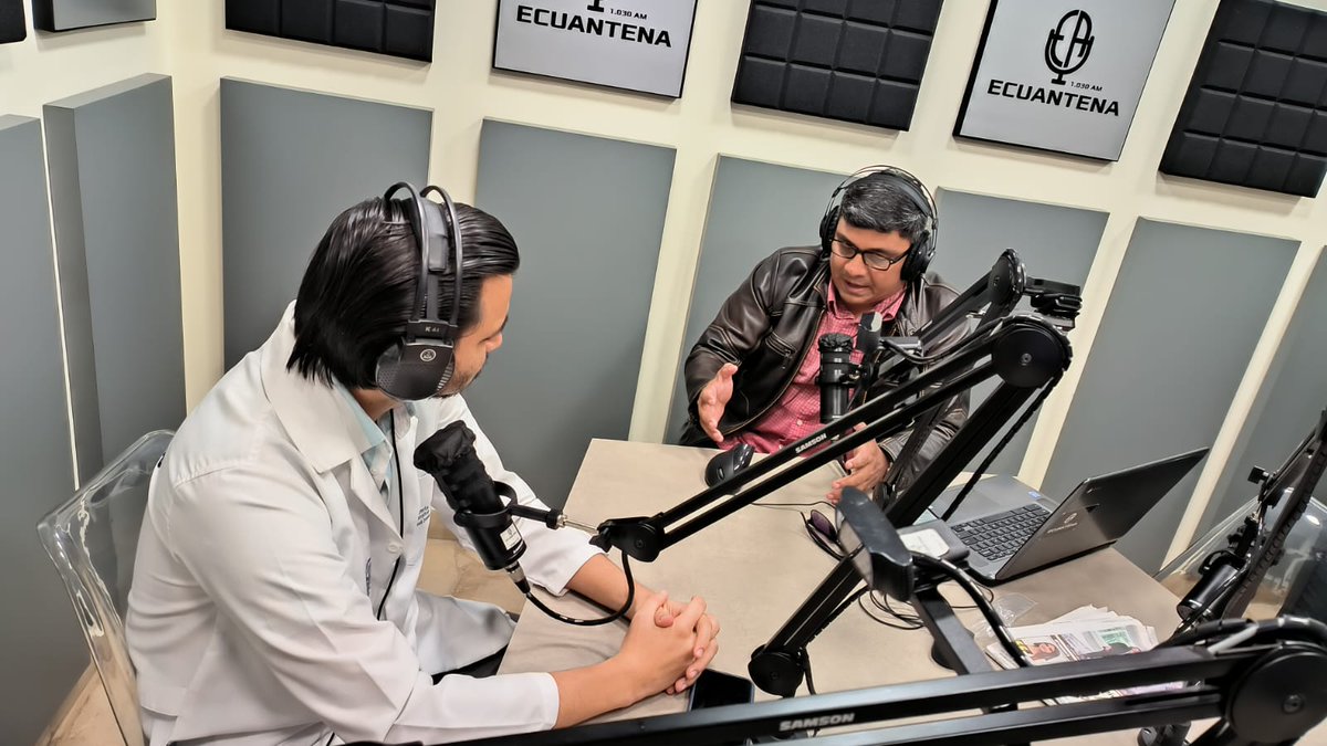 HInfectologia's tweet photo. #EstoEsEcuador | HOY en Radio Ecuantena nuestro psicólogo David Suescum, habló sobre el servicio gratuito "Profilaxis Pre-Exposición VIH" del 🏥 @HInfectologia. 

⚠️Te brindamos atención integral: clínica, psicológica, consejería y entrega de tratamiento.

#EcuadorPrimero🇪🇨 https://t.co/hGtuxHw9at
