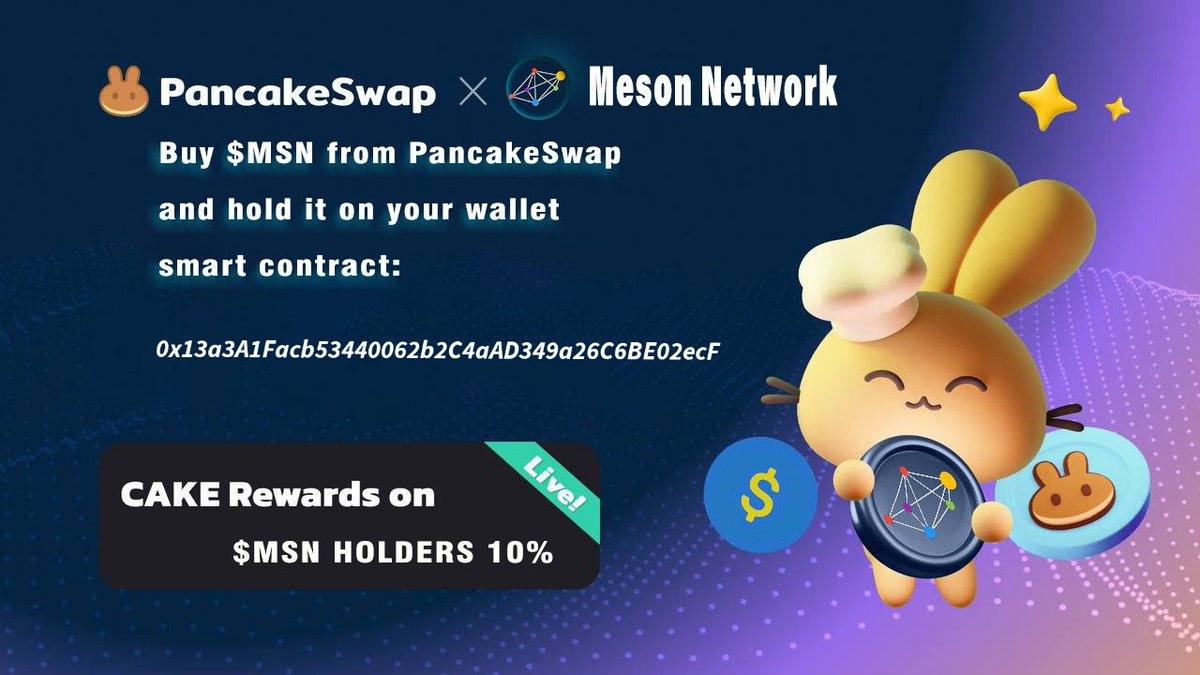 mesonnetwork_io's tweet image. Terms &amp;amp; Conditions
1⃣Only participants who meet all the requirements will be considered as a qualified entry.

2⃣Rewards Distribution:
Meson rewards will be distributed to the user’s wallet address directly within 7 business days after the end of the campaign
