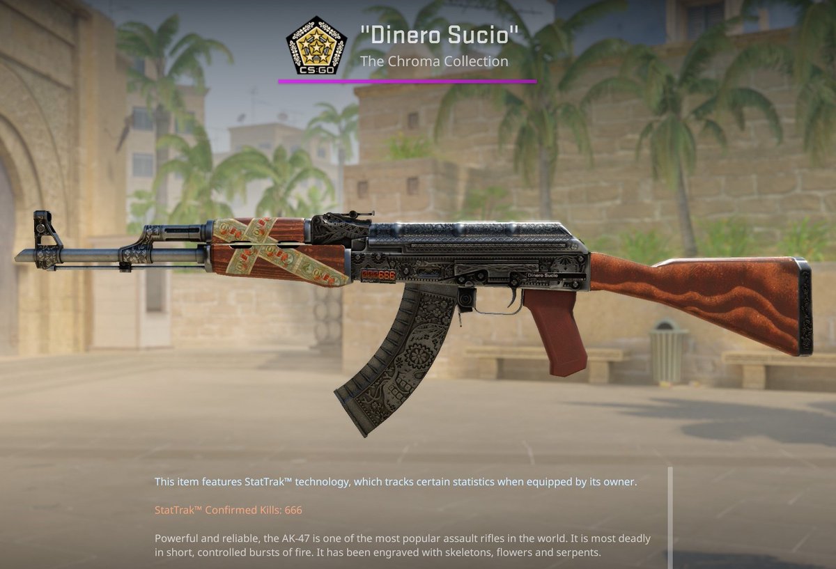 LansHandle's tweet image. My first AK Cartel craft: 'Dirty Money'
