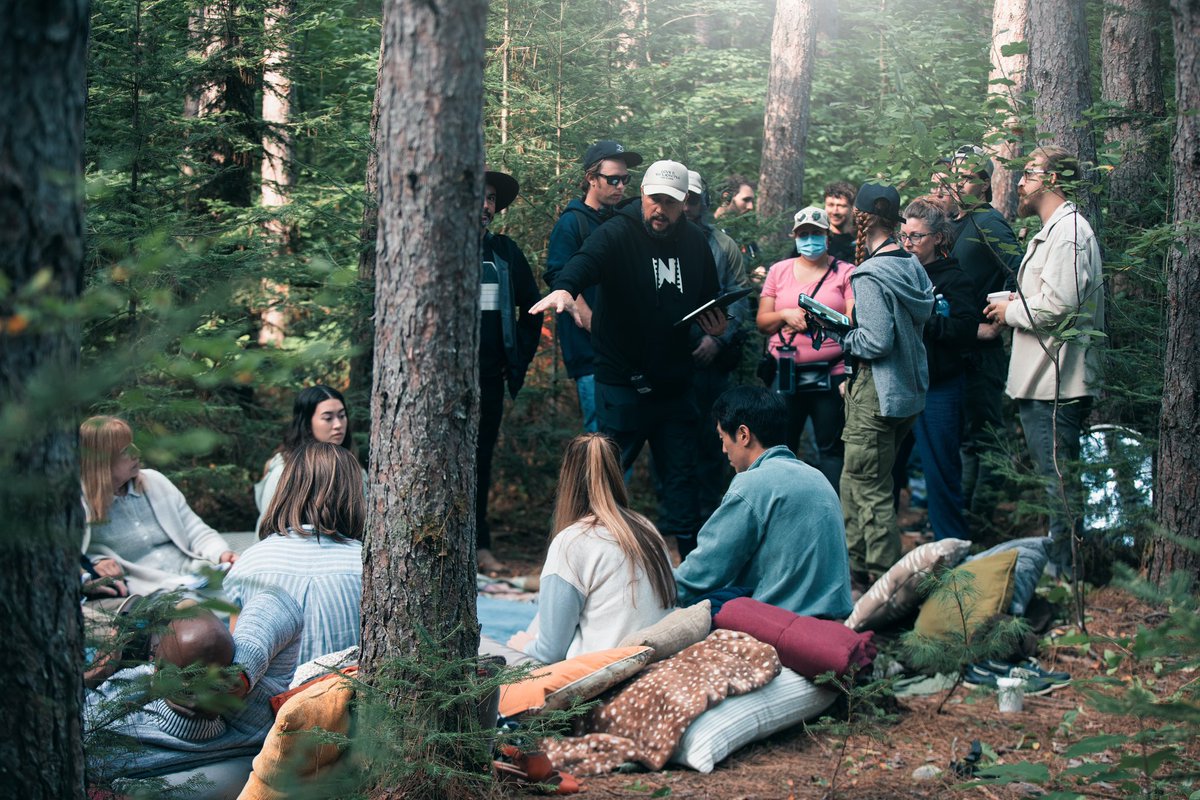 #tbt. Not sure if I’m directing or summoning spirits. Either way I miss this set very much. 

#LoveistheMonster #behindthescenes #makingmovies #filmdirector #director #throwbackthursday