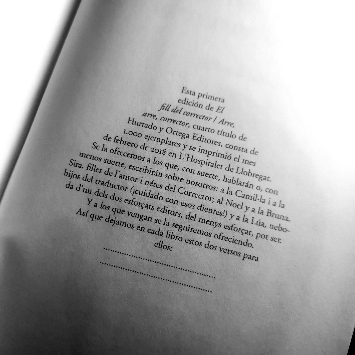 HO_Editorial's tweet photo. 2018, ahí es nada.

#ElFillDelCorrector
#ArreArreCorrector 

El próximo sábado también lo vermuteamos en @Pergamo_Lib. https://t.co/2hBWSIR7gD