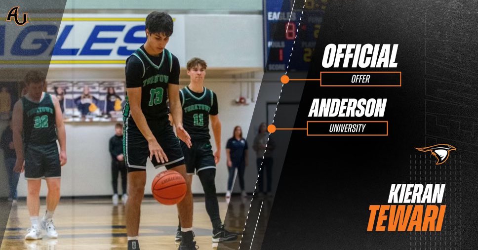 Blessed to receive an offer from Anderson University! Big thanks to <a href="/CC__22/">Carter Collins</a> and the rest of the staff for the opportunity!