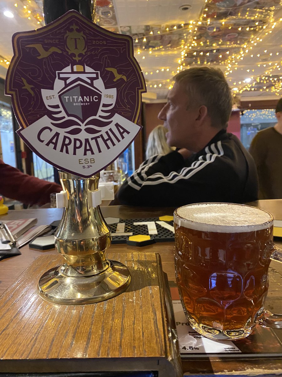 Named for a ship that saved over 700 people from the Titanic sunk by a torpedo in 1918 make of that what you will <a href="/thornbridge/">Thornbridge Brewery</a> <a href="/TitanicBrewers/">Titanic Brewery</a>