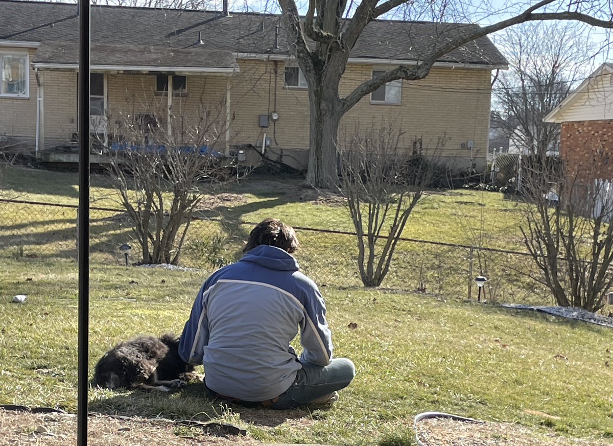 MrsDupree337's tweet photo. Today we said goodbye to Sparky. He was 13 years old and led a life full of love surrounded by family and friends (human, canine and feline). He worked and retired as a therapy dog through MVPTA. He was a good dog ♥️ https://t.co/bpC9UEiD01
