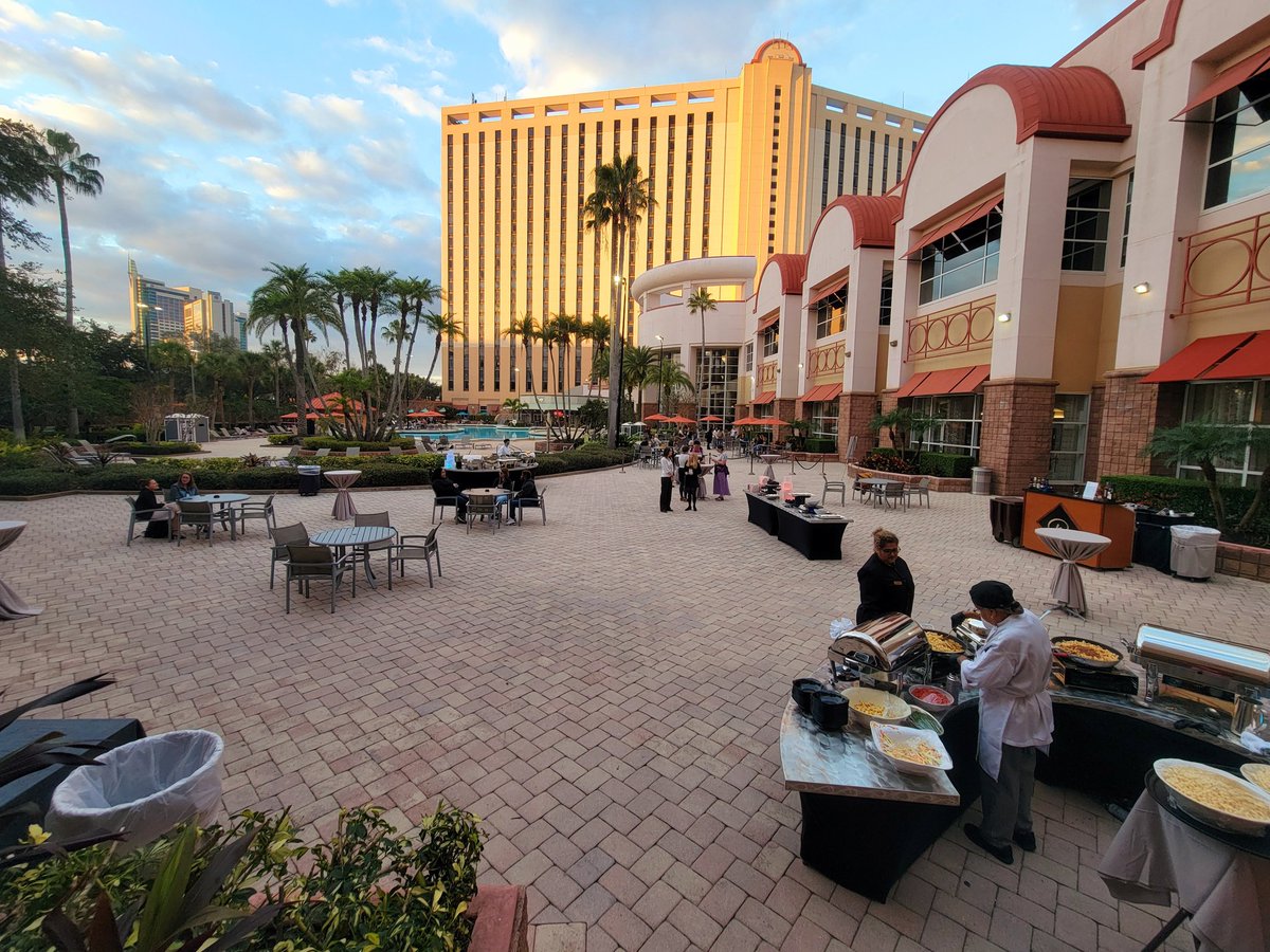 Grad students and early career faculty, we are at the pool deck now until 7:30 pm. Come join us for a light snack and refreshment! <a href="/AMTENews/">AMTE</a> #AMTE2024