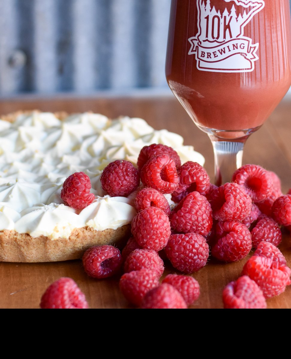 Raspberry Cheesecake Cream Ale, now available! Love is in the air, Valentine's Day is coming up! Who needs flowers when we have beer! Don't forget to grab tickets to our Valentine's Comedy Dinner this weekend! 10kbrew.com/store for tickets!