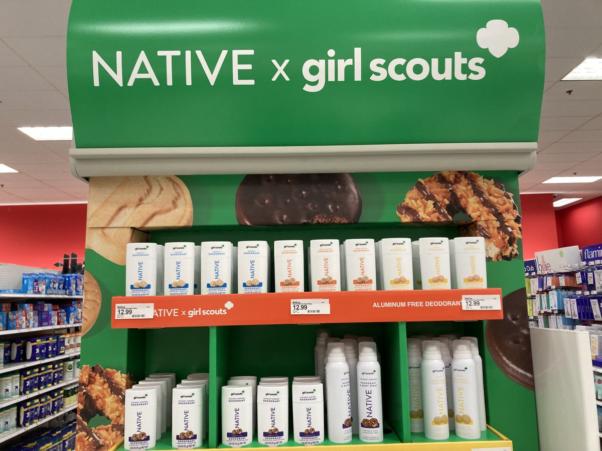 What a time to be alive (the time of Girl Scout cookie deodorant being sold at Target)