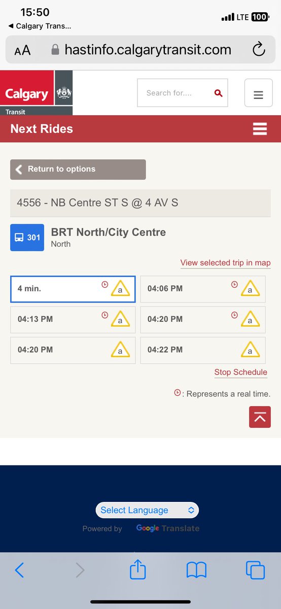 Ramea's tweet photo. @calgarytransit https://t.co/xBGkErjJqo