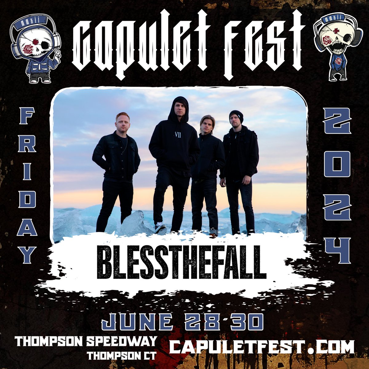 We'll be playing Capulet Fest on June 28th! Tickets on sale now at capuletfest.com