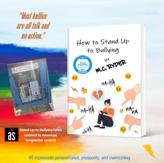 It's the 8th which means I left a copy of @StoryMonsters #RoyalDragonfly Honorable Mention #HowtoStandUptoBullying at #EphrataPA @littlefreelibrary 

Fingers crossed How to Stand Up to Bullying lyrics get a win in the @amersongwriter contest! 🎼

#selfhelp #motivational