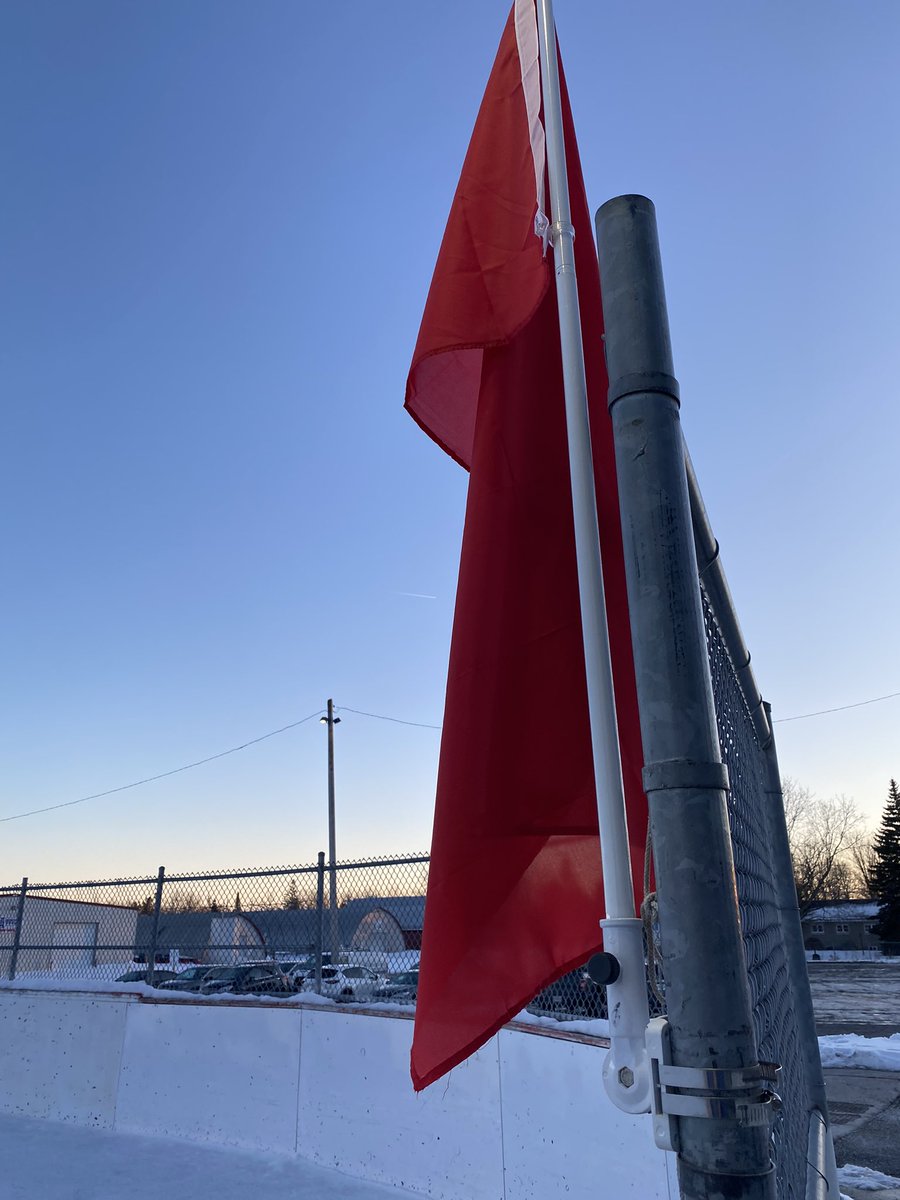 Sorry folks. Ice will be closed tonight and all day tomorrow. We hope to reopen Saturday morning for the Carnival. Please stay off the ice to preserve the ice we have built up to date. 😞