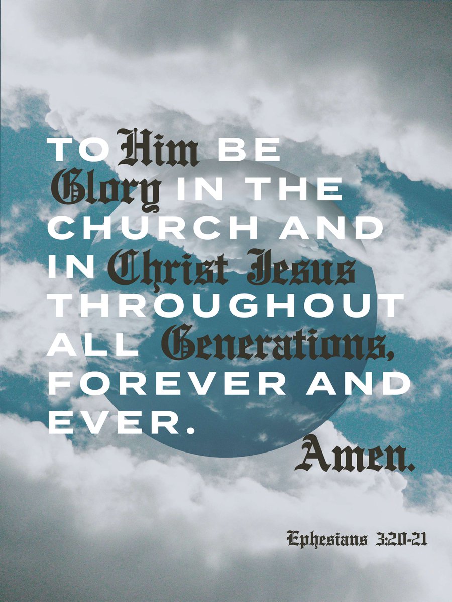 Here's some encouragement for your day! Join us this weekend as we continue on in our Ephesians series.