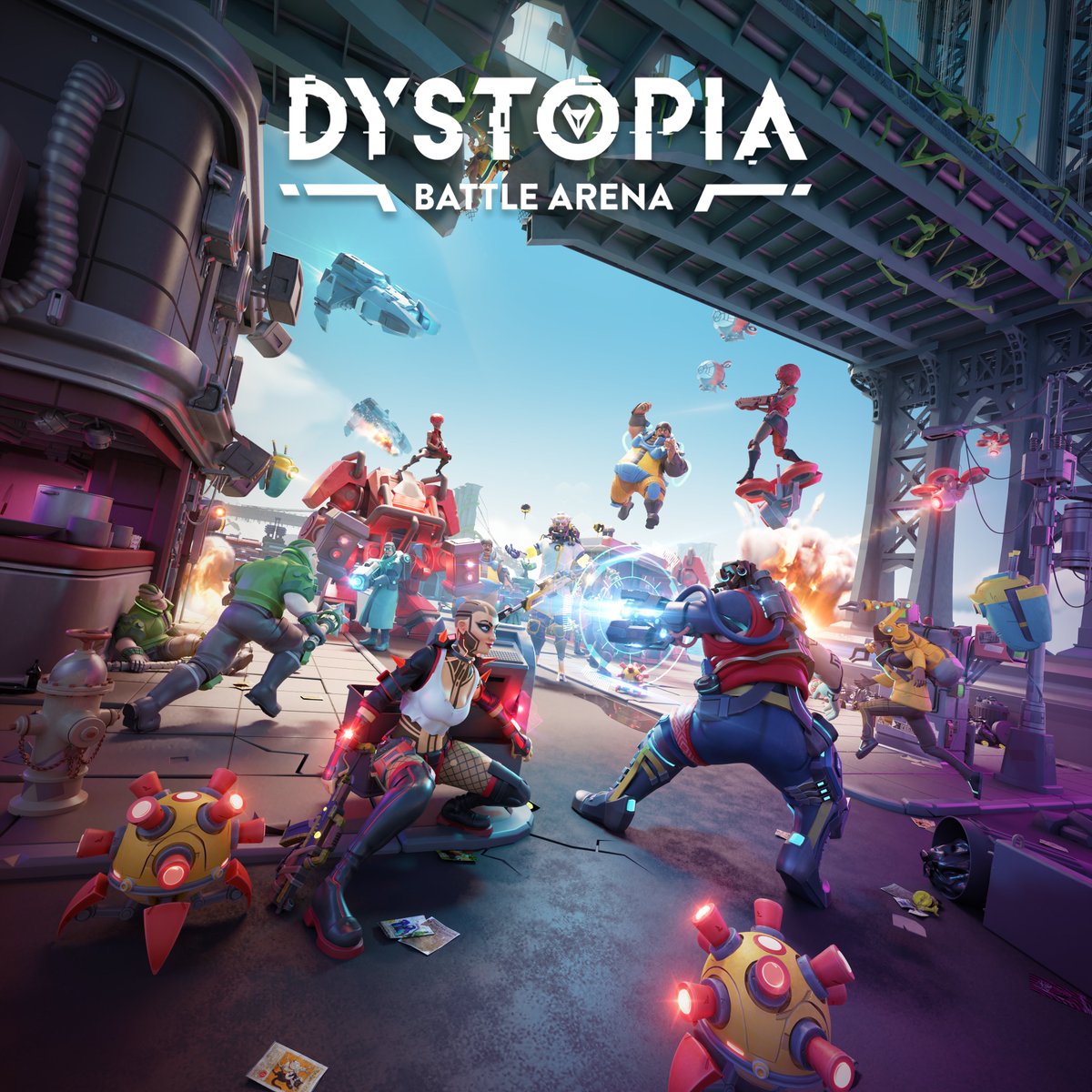 Looking for some action? 🔥💥 Join the fight in Dystopia: Battle Arena 🪓🪖 Dominate your enemies and rise through the ranks! 🏆 ✅🔗Download here: colizeum.com/games #Web3 #P2E #GameFi #NFT $CGOLD
