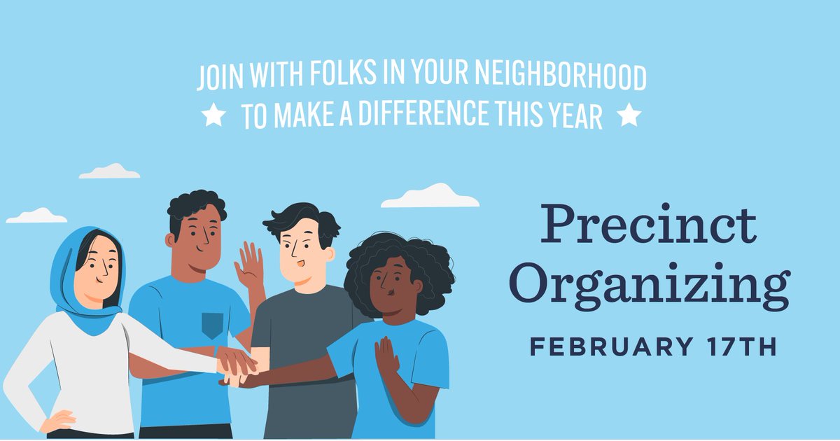 Get ready to organize your neighborhood for a better tomorrow!