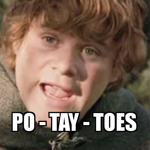 Potatoes are used to evaluate PFA and PFA is used to cook potatoes. I learn something new everyday.