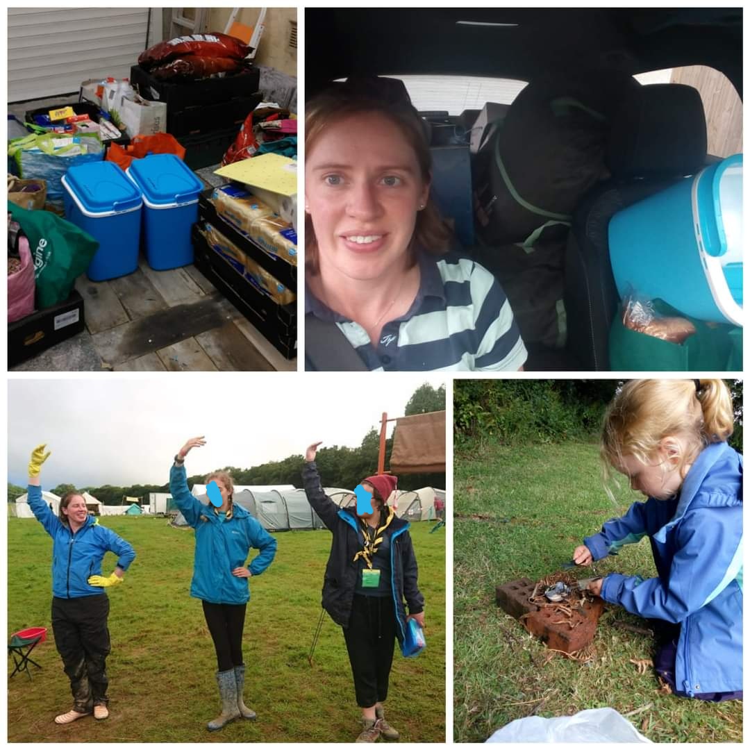 2021 #guidemonthchallenge flashback - Leadership:
Sometimes its a mega food shop, or car jenga for camp, or it's stepping back and letting them try things for themselves...
...but the best bits are the pause in washing up for a ballet lesson @KernowJamboree 2017🥰
#BeMoreBallet