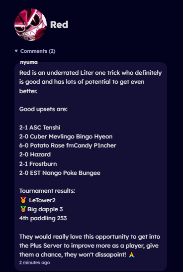 i got suggested to +3 by @owowhatsthis !!! thank you so so much!! i really appreciate the opportunity, i hope to make the best of it!!! <3