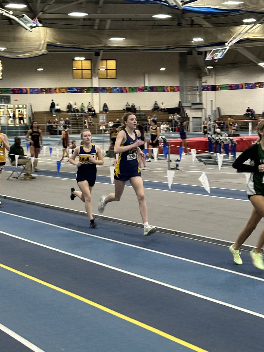 MC A. White 15 sec pr 9th at CCL Championship 1000 meters <a href="/MCathletics1/">Malden Catholic High School Athletics</a> #plusultra