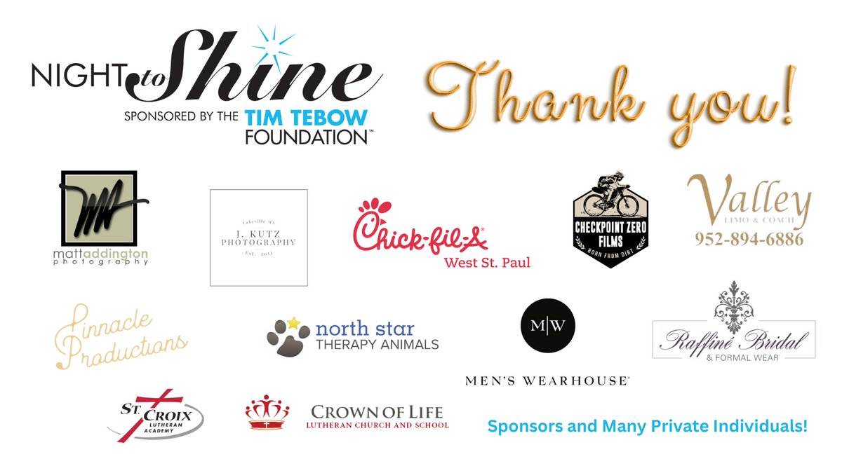 Thank you to Night to Shine sponsors and over 400 individual adult and student volunteers who are helping to make SCLA's final Night to Shine 📷 an unforgettable evening for 230 honored guests.
#nightoshine #NTS2024