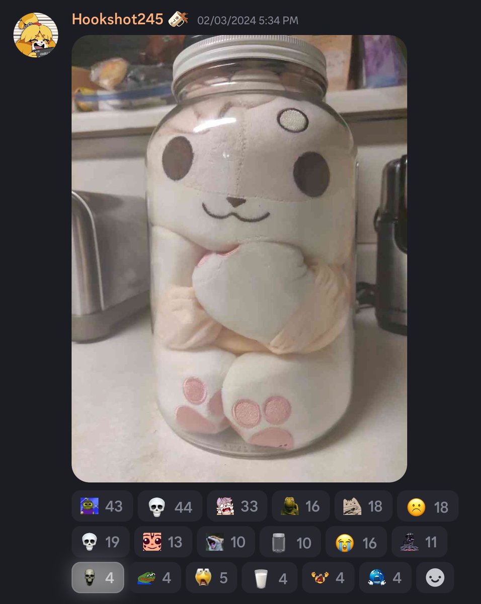 narpylive's tweet photo. never selling a plush again https://t.co/WglIs8pAuj