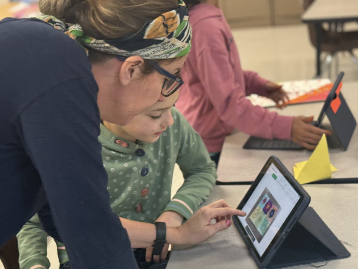 Lydia McGuire (@lmcguire313) on Twitter photo These <a href="/CrosswindElem/">Crosswind Elementary</a> 3rd Graders are using #Numbers on their iPads to create digital art portfolios of their artwork and audio recorded critiques! <a href="/TechtheVille/">Cville Technology</a> <a href="/AppleEDU/">Apple Education</a> These <a href="/CrosswindElem/">Crosswind Elementary</a> 3rd Graders are using #Numbers on their iPads to create digital art portfolios of their artwork and audio recorded critiques! <a href="/TechtheVille/">Cville Technology</a> <a href="/AppleEDU/">Apple Education</a>