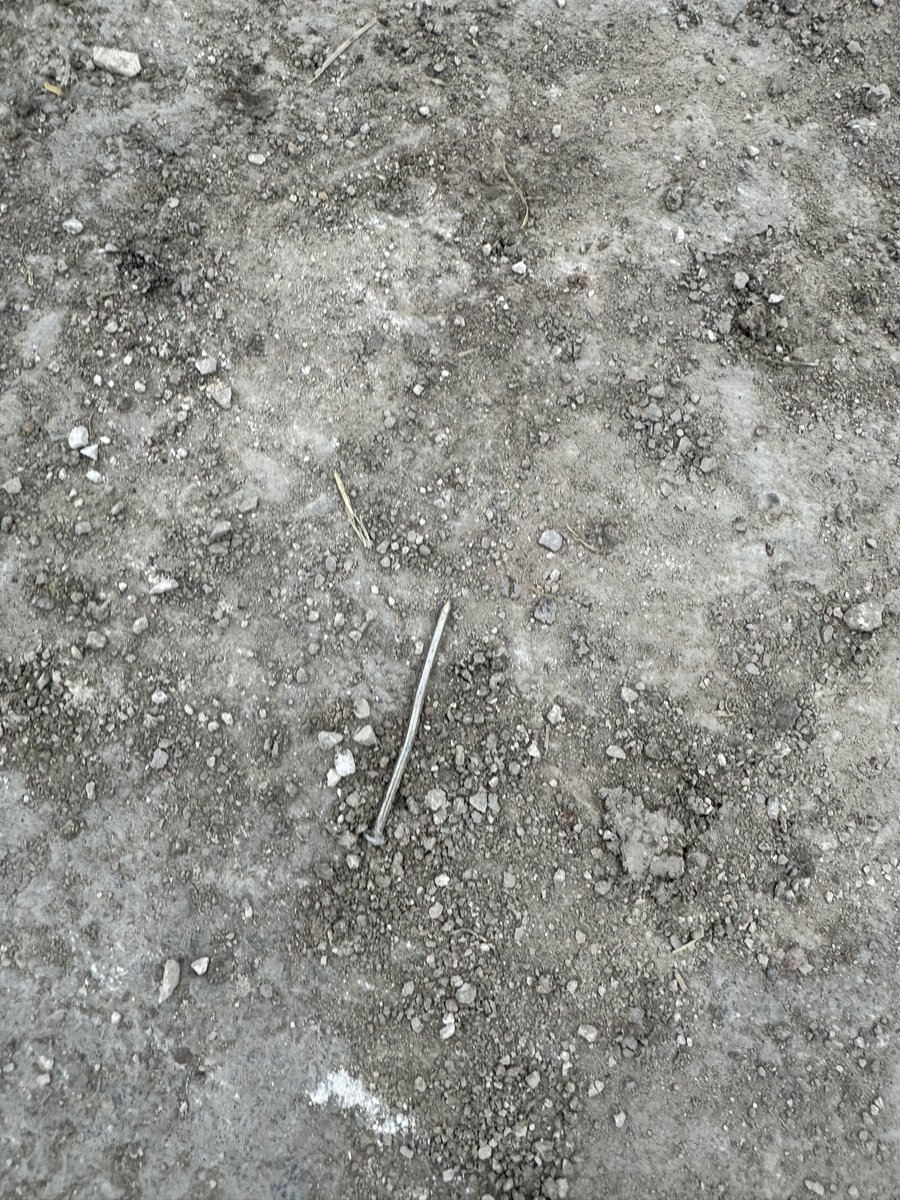 ooookayliberal's tweet photo. The conditions @Taylor_Morrison thinks it’s appropriate for the people who actually live here is wild.  I’ve had 4 nails pulled out of tires in the last two weeks alone https://t.co/6OTcRhqFss