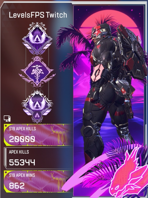 LevelsEditing's tweet photo. hit 20k this season for newcastle!!!! been a grind and a half #ApexLegends @PlayApex @Apex_Tracker #killgrind https://t.co/5KqiIyOzRv
