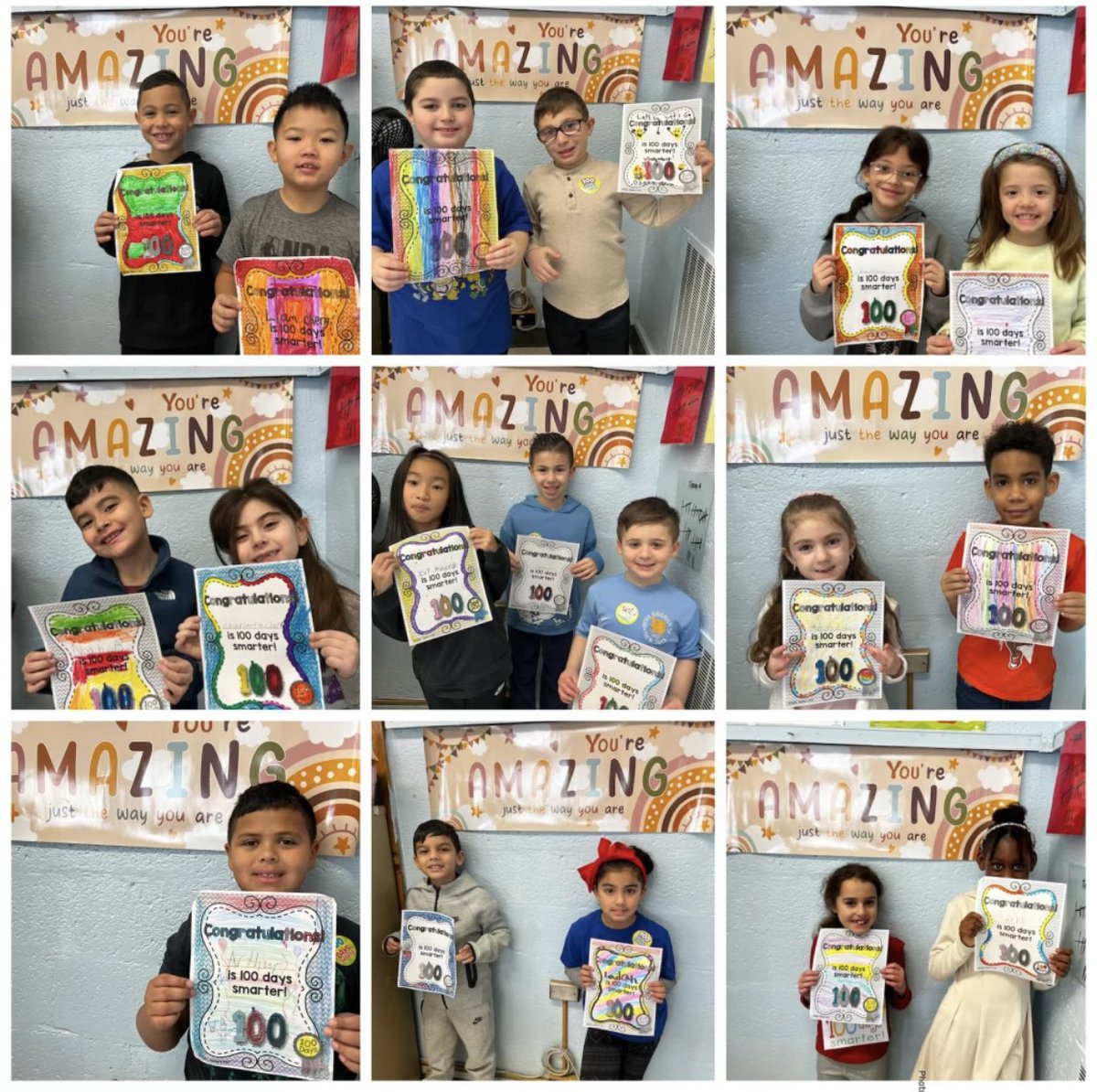 1GG and 2MG are 1️⃣0️⃣0️⃣ days smarter! ✏️📚🧠 <a href="/MrsMatteo1/">Mrs. Matteo</a>