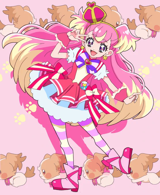 久々に、かしこまっ! ポーズ 